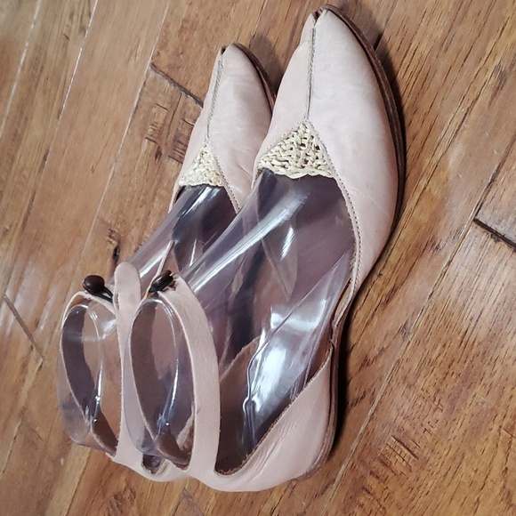 CYDWOQ Callisto vintage ankle strap flats - Picture 3 of 14